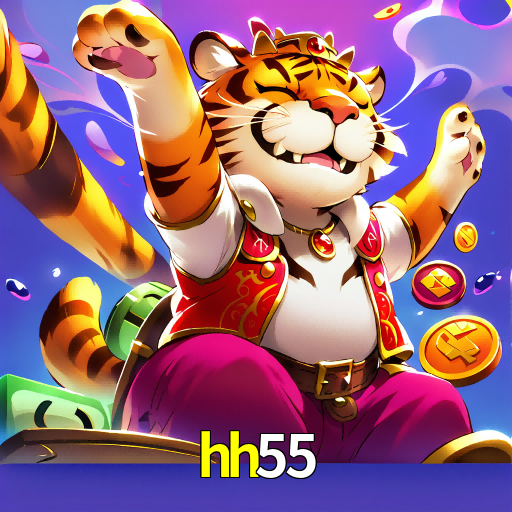 Imagem promocional da hh55 mostrando a plataforma e suas vantagens